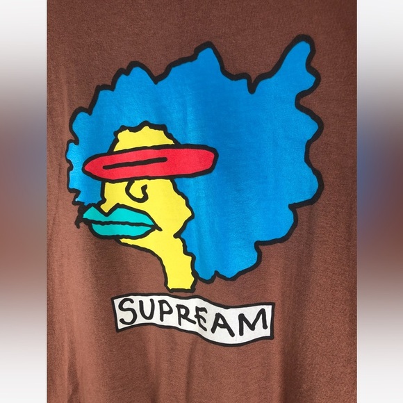 SUPREME Gonz Ramm T-Shirt Brown - Picture 4 of 10